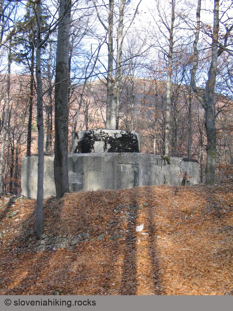 A bunker in Rupnik's defense line