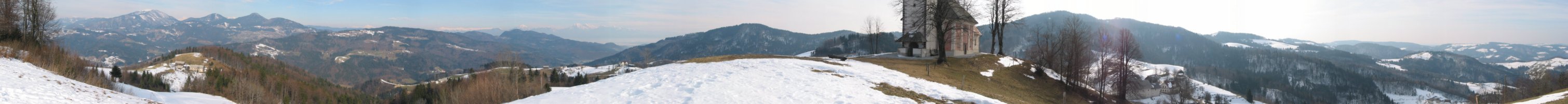 360-stopinjska panorama z Bukovega vrha