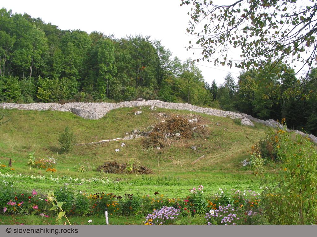 Ostanki rimske utrdbe na Hrušici